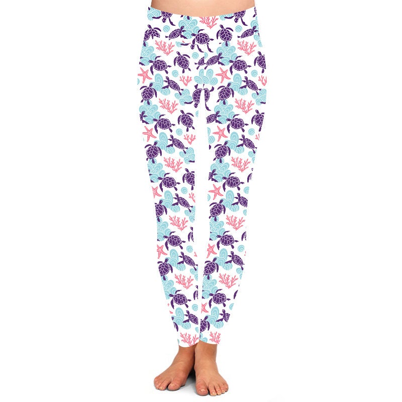 Turtle & Starfish Leggings