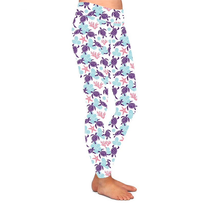 Turtle & Starfish Leggings